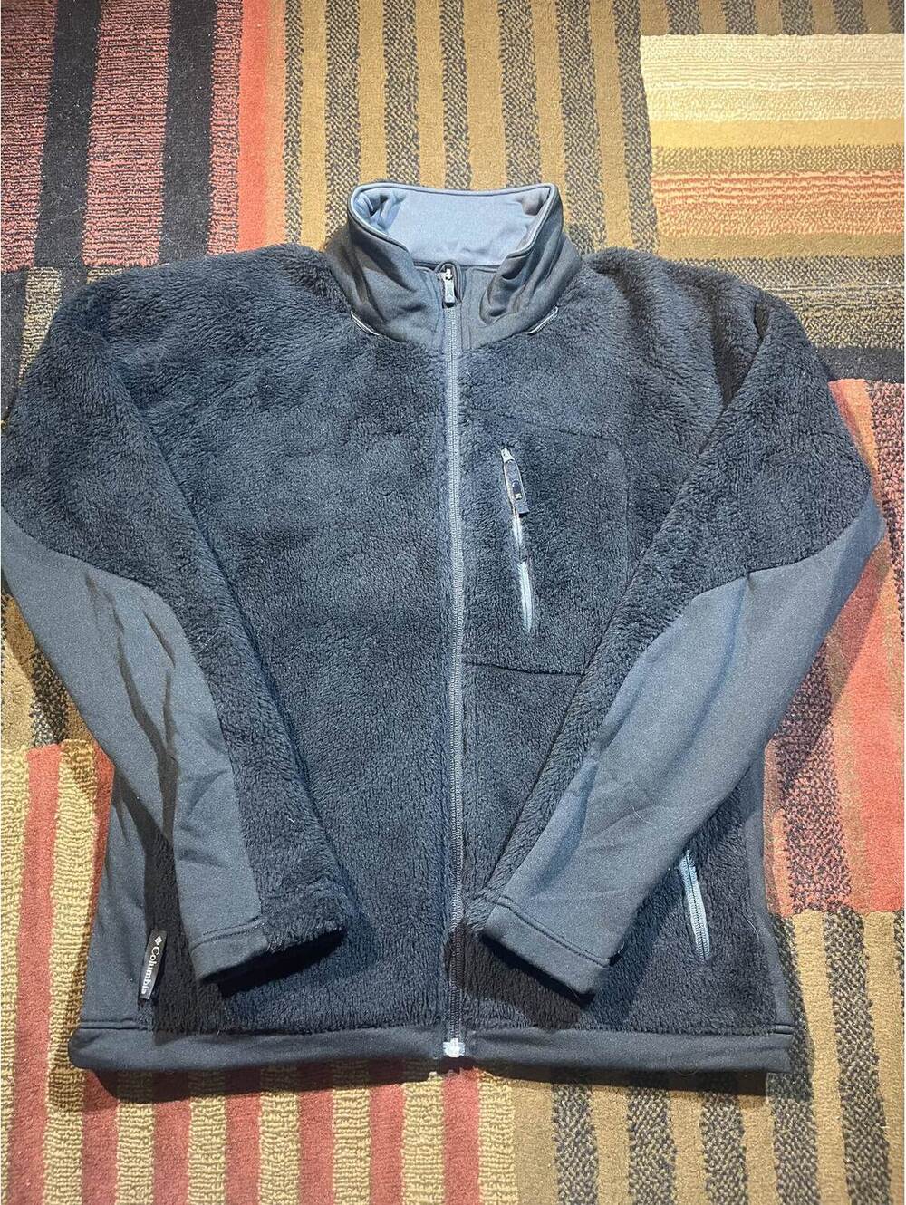 Columbia Titanium Interchange Fleece Jacket Women's L Black